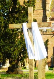  Cross with white cloth