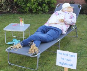 Too laid back to have noticed