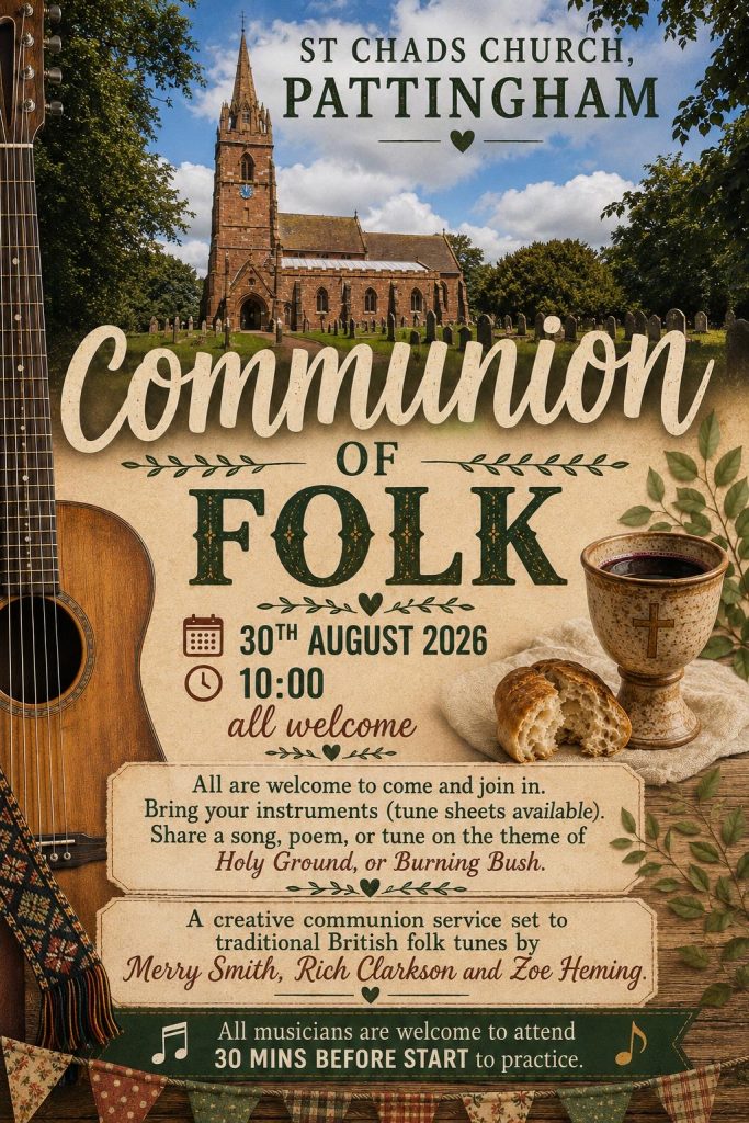 Communion of Folk - Sunday 30th August